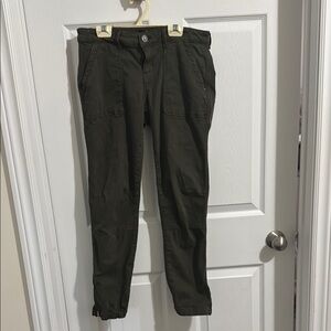 Dark Green Cargo Pants